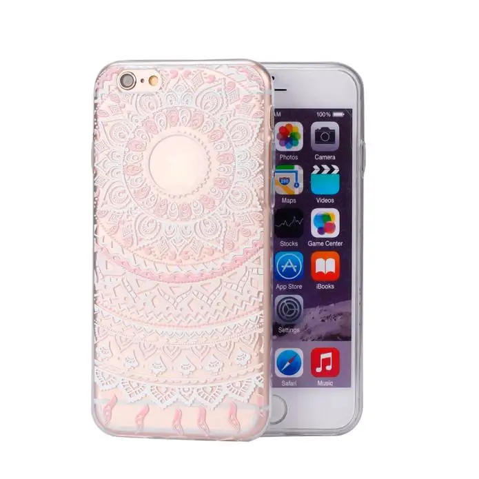 Красочные Винтаж кожи ПК Жесткий Чехол для iPhone 6/6S плюс 5.5 дюймов удобный