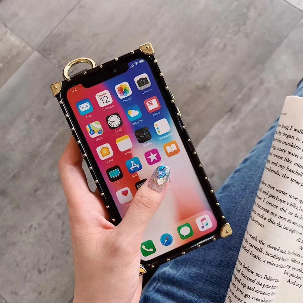 Чехол для iphone XS MAX модный брендовый браслет чехол iPhone 6 6s 7 8 plus x xs XR роскошный