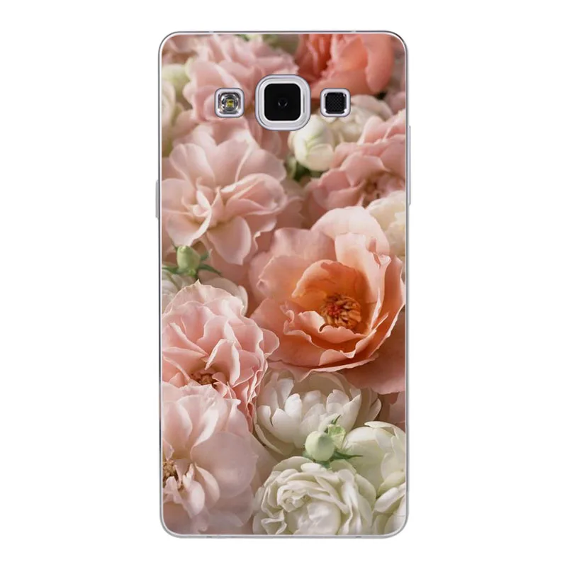Fundas для samsung Galaxy E5 чехол e5 силиконовый мягкий симпатичный из ТПУ с принтом