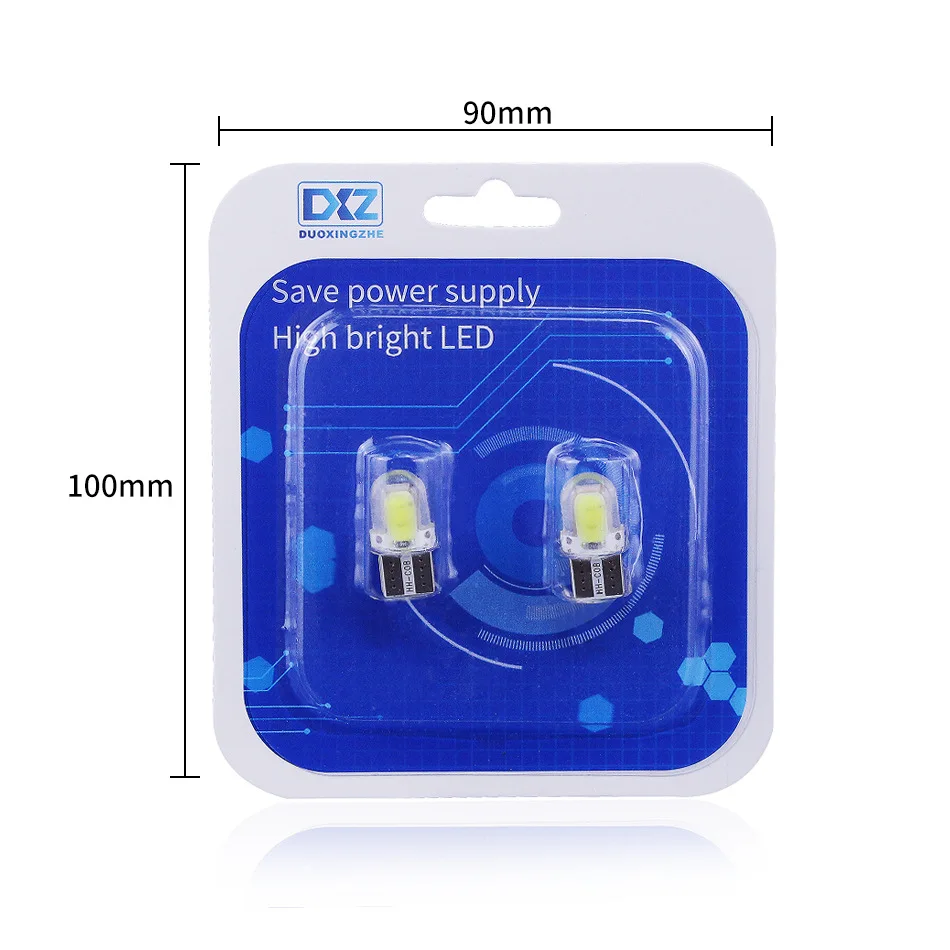 2 шт. светодиодный W5W T10 194 168 W5W COB 8SMD светодиодный парковочная лампа авто Клин габаритный фонарь с can-bus яркая кварцевая белый лицензионный Светильник лампы
