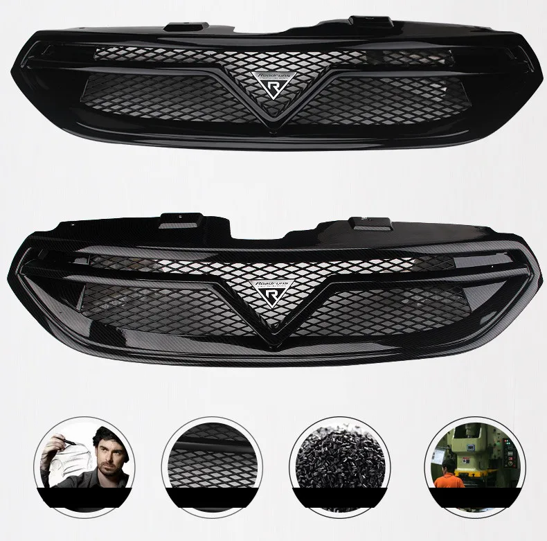 Передняя Автомобильная Декоративная полоса промежуточная сетка декоративная