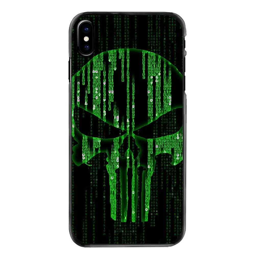 comic The Punisher Skull Metal Logo Poster For Samsung Galaxy A3 A5 A7 A8 J1 J2 J3 J5 J7 Prime 2015 2016 2017 Mobile Phone Cover |