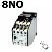 35 мм din-рейку контакторы 4NO 4NC 24 V 36 V 110 V 220 V 380 V 50Hz катушка вольт Примечание 10A моторный накопитель переменного тока контактор стартер реле JZC1-44