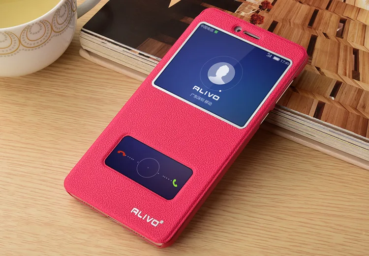 Для huawei Honor 7C чехол 5," Роскошный чехол-книжка с окошком для просмотра для huawei Honor 7C чехол из искусственной кожи AUM-L41 чехол для телефона s