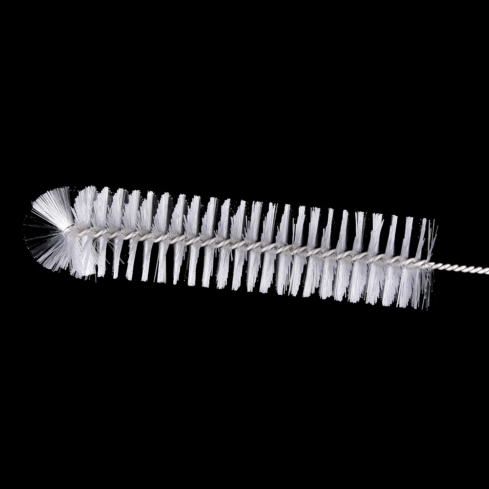 1pc Multi-Functional Feeding Bottle Straw Washing White Laboratory Supplies Chemistry Test Tube Glass Cleaning Brush