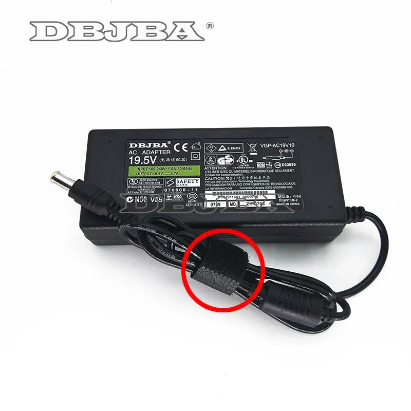 

Laptop Power AC Adapter Supply For Sony Vaio VGN-FS775 VGN-FS780W VGN-FS790 VGN-FS790BA/BZ Series VGN-FS840 VGN-FS840/W Charger