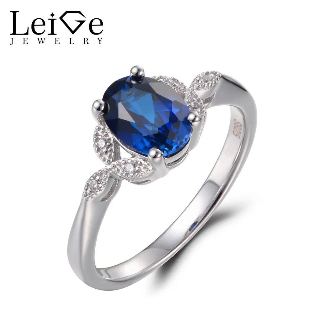 Женское кольцо с сапфиром|real silver 925 ring|sterling ringsilver rings for women |