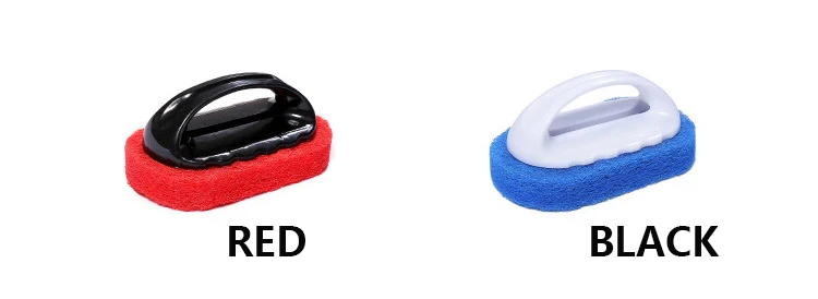 Kitchen Bathroom Toilet Cleaning Glass Wall Cleaning Bath Brush Plastic Sponge Bath Bottom Kitchen Accessories Cleaning Tools