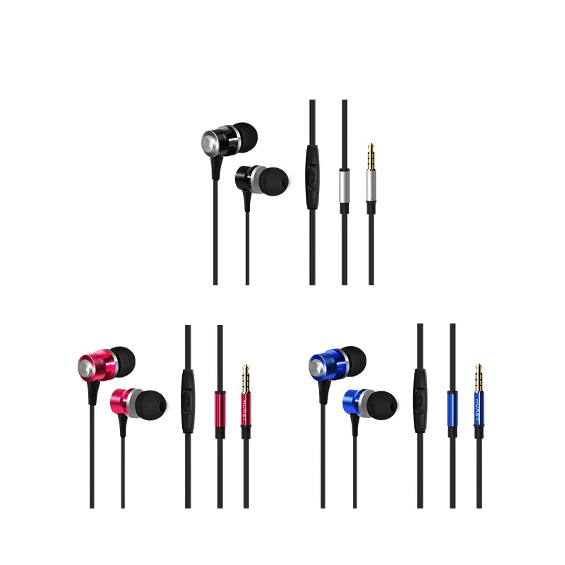 Наушники вкладыши из металла мобильный компьютер MP3 плееры Универсальные
