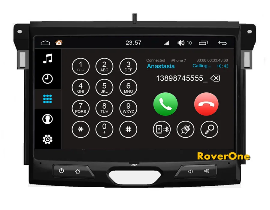Roverone S200 Android 8,0 автомобильный мультимедийный плеер для Ford Ranger Everest Авто DVD Радио Стерео gps навигации
