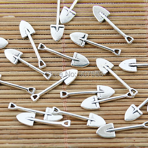 

120pcs Tibetan silver shovel charms EF1368