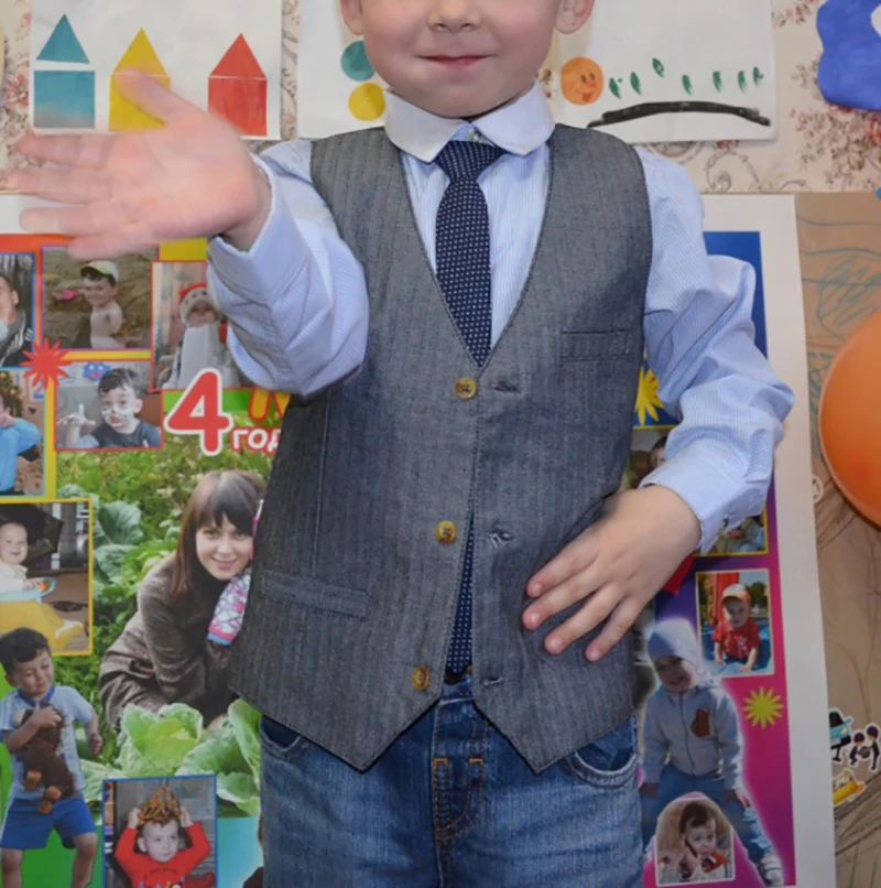 Party birthday shirt tie west baby boy suit cotton Europe quality Christmass outfit |