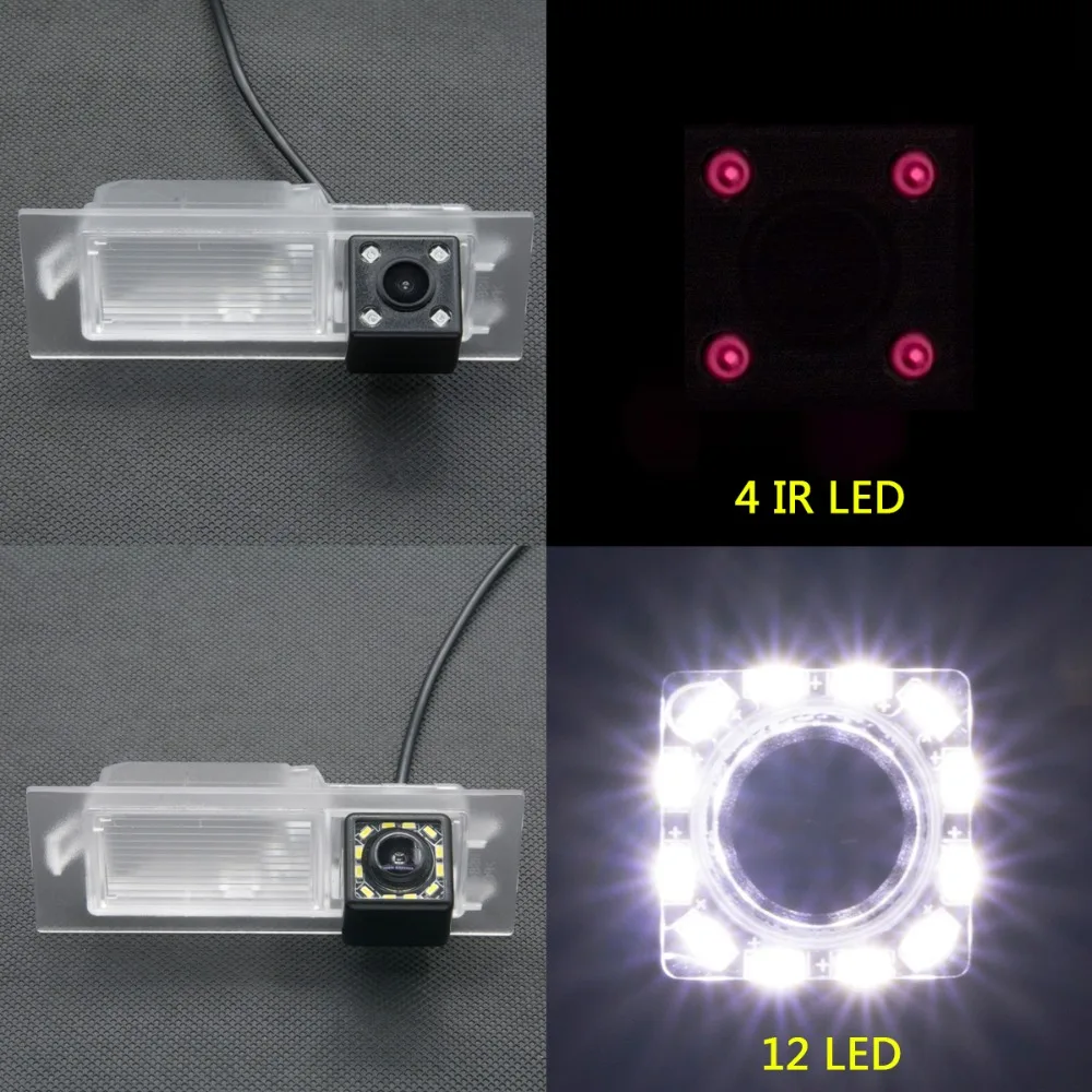 175 градусов рыбий глаз MCCD 12LED HD беспроводной парковочный монитор Автомобильная