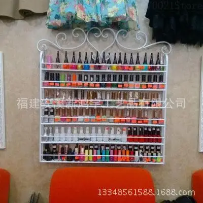 Необычные настенные стойки для маникюра и салонов большой держатель хранения