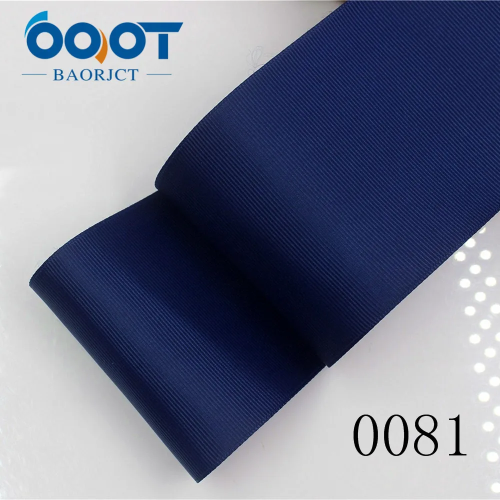 OOOT BAORJCT 178241 75 мм 10 ярдов одноцветные ленты термопечать grosgrain Свадебные аксессуары