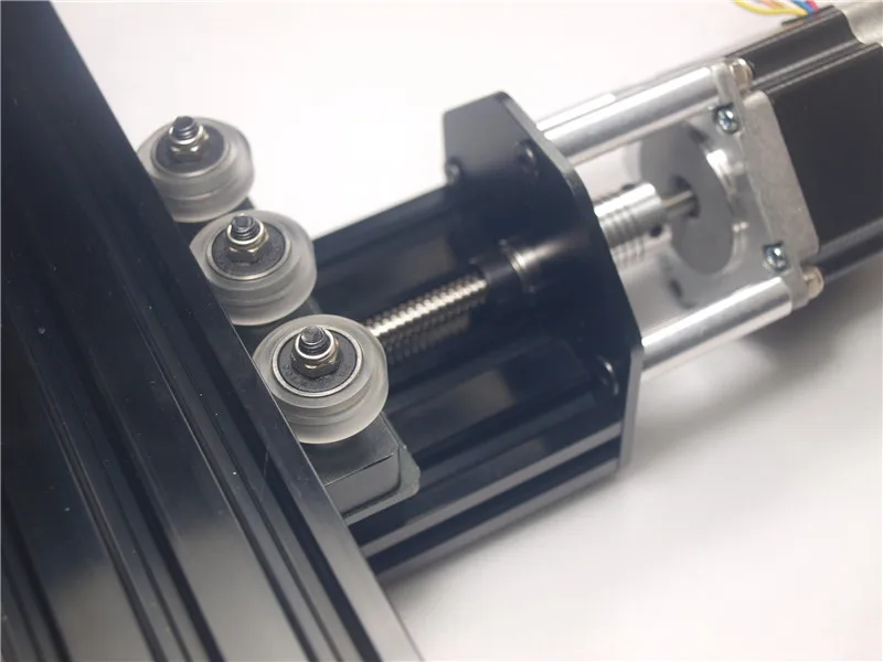 DIY V-Slot Nema 23 Lead Screw Driven Actuators and Simple X/Y Table System kit 250mm 2080 v-slot profile | Компьютеры и офис
