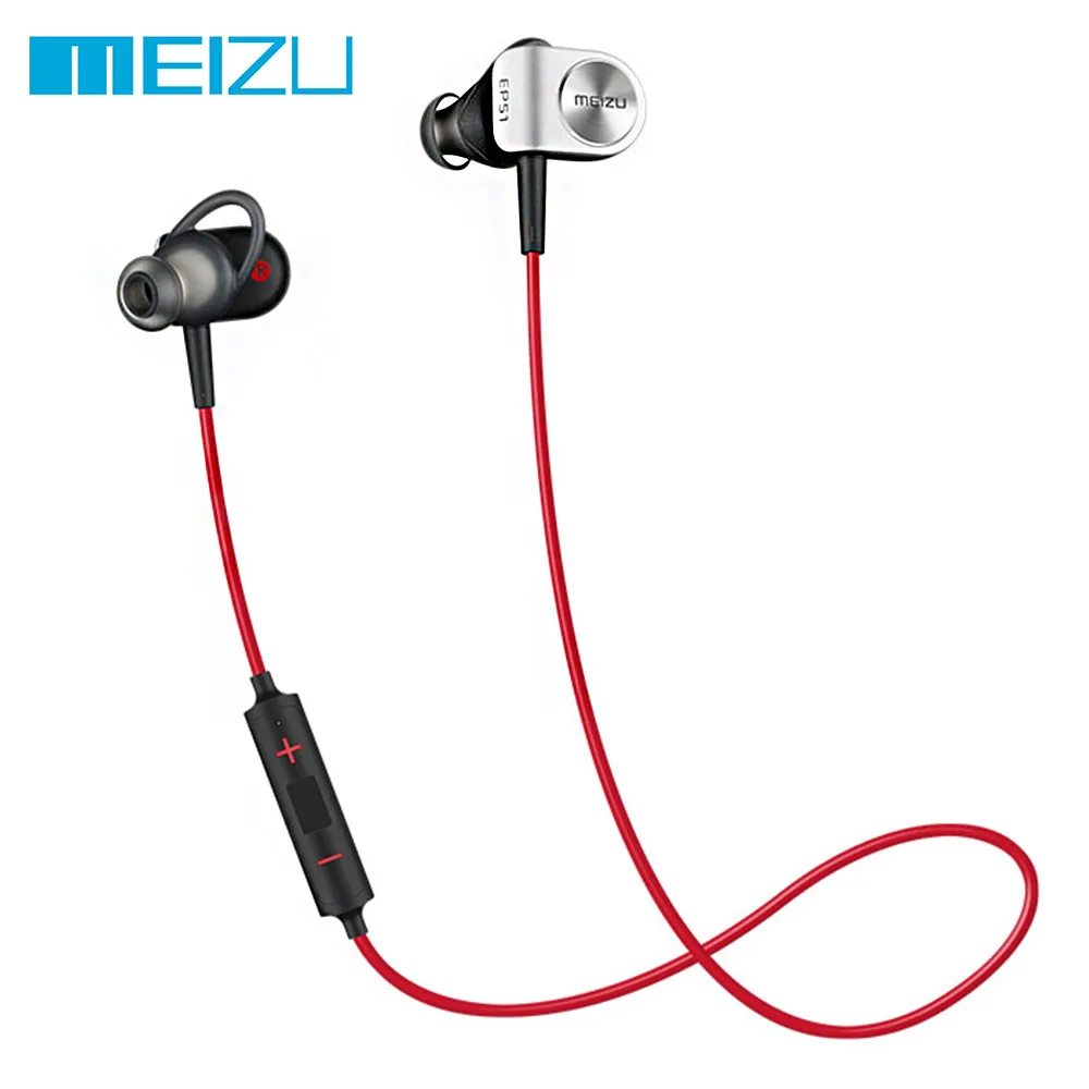 Оригинальный Meizu ep51 наушники Bluetooth Водонепроницаемый спортивные hifi вкладыши