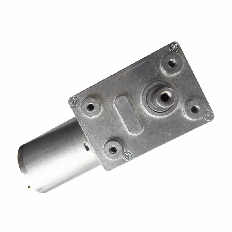 DC 12 вольт 40rpm Turbo редукторный червячный двигатель 12 V Шестерни мотор коробки 6v высокий крутящий момент редуктор 370 электродвигатель 18v JGY370