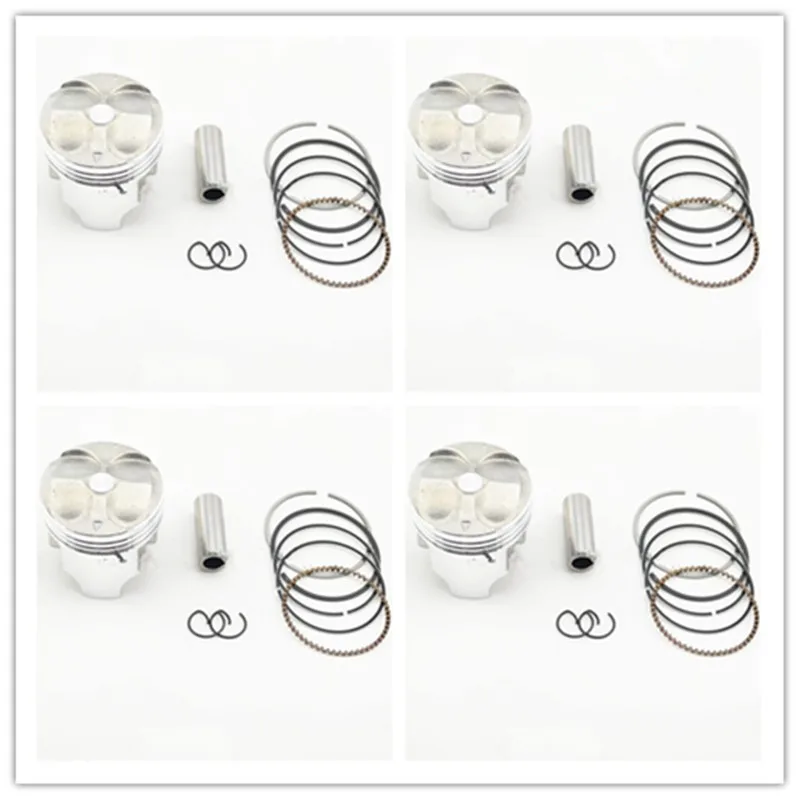 Поршневые кольца для мотоциклетного двигателя STD ~ + 75 размер отверстия 49 мм Suzuki