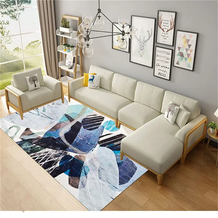 8 Mordern Style Home Carpet For Bathroom Toilet Bath Mats Anti-slip Floor Rug Playing Mat Multi Colors Rectangle Bathroom Carpets - Цвет: 8