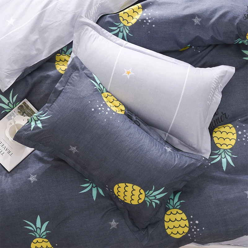 29 хит продаж комплекты постельного белья с рисунком ананаса набор Cover3/4 шт.