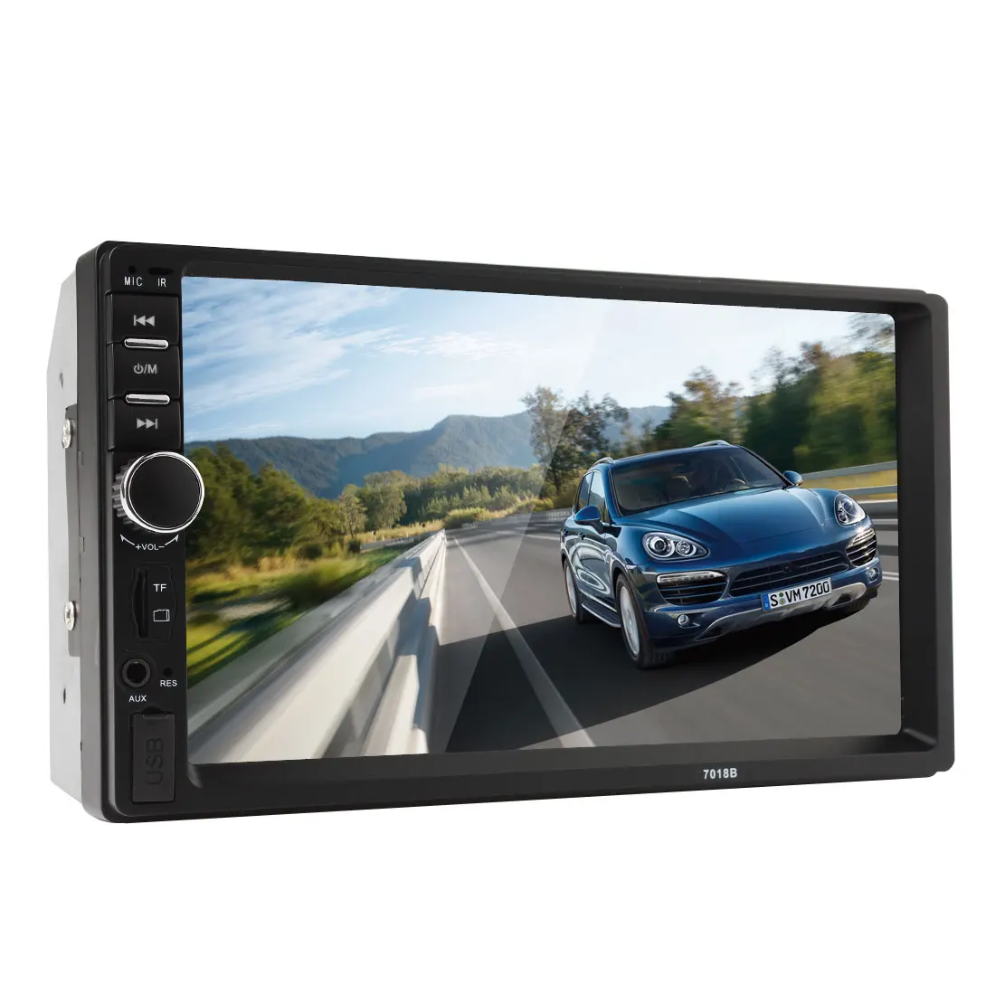 Car 7018B 2 DIN 7 Inch Bluetooth Audio in Dash Touch Screen Stereo MP3 MP5 Player USB with 87.5 ~ 108.0Mhz | Автомобили и