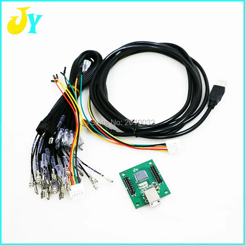 2 игрока USB интерфейс/плата/кодировщик к аркадному контроллеру Jamma для DIY Mame / Raspberry