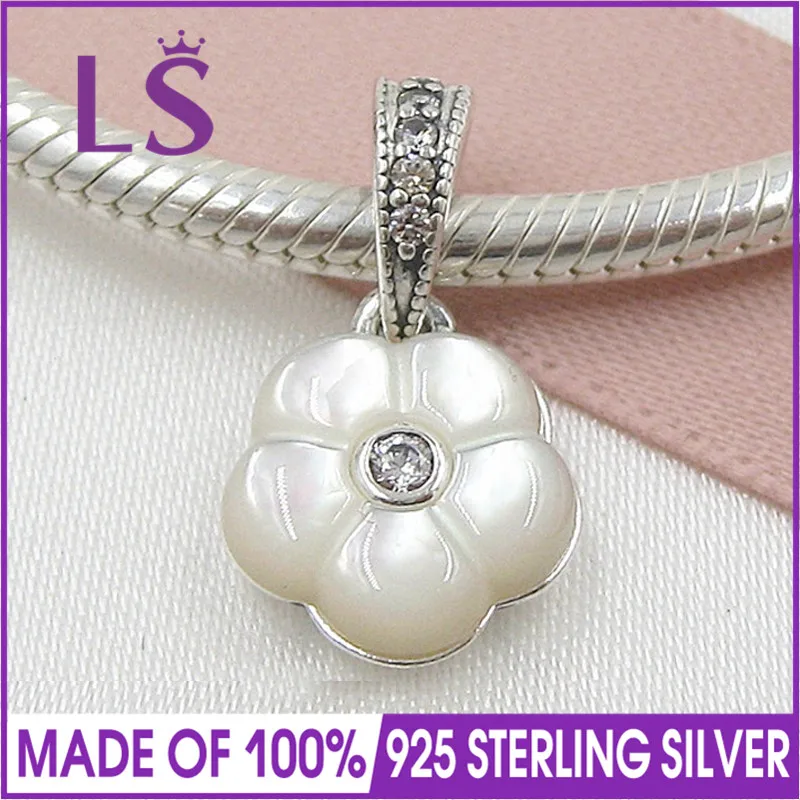 Подвесные светящиеся украшения LS высокого качества из серебра 925 пробы с