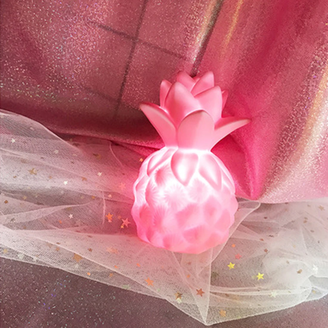 Ночник с забавным ананасовым дизайном настольная лампа креативный подарок для