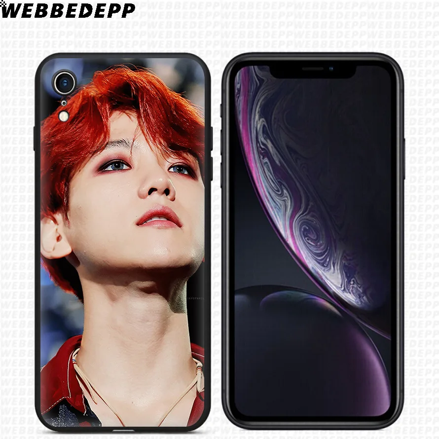 Мягкий силиконовый чехол WEBBEDEPP Baekhyun EXO для iPhone 11 Pro Xr Xs Max X или 10 8 7 6 6S Plus 5 5S SE Case |