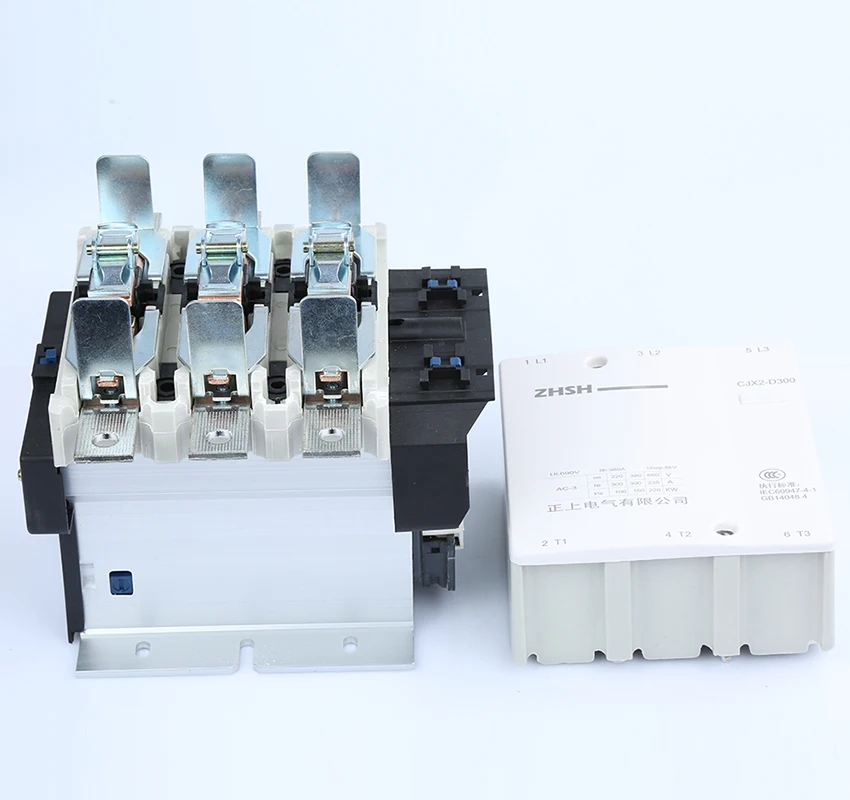 Ac Контактор CJX2 D300 3pin бытовой мотор реле стартера 300A коммутаторы 3 фазы