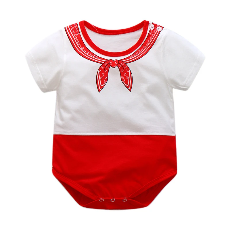 Детские Комбинезоны для малышек Детская летняя одежда девочек хлопковая