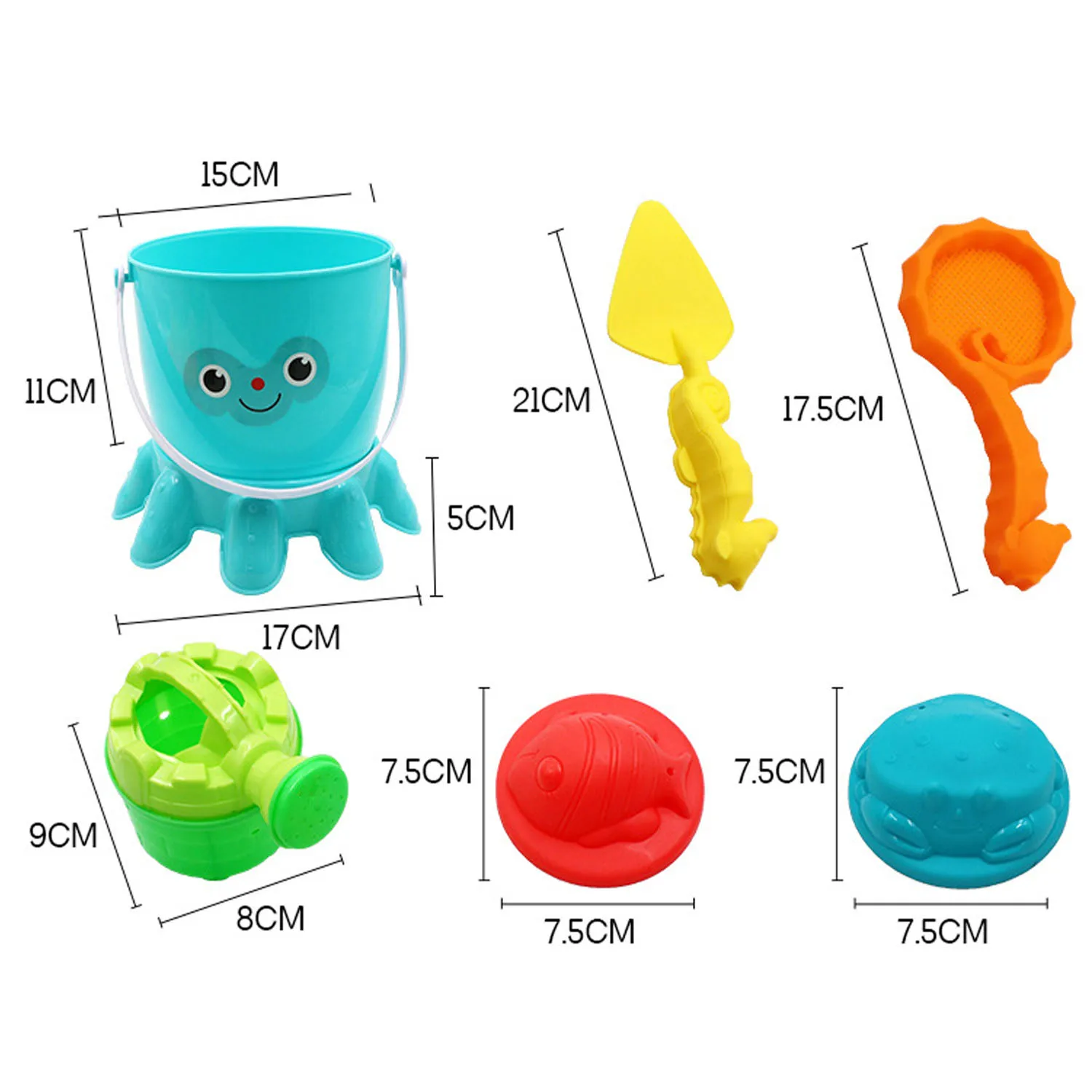 6 шт. забавные пляжные игрушки с песком комплект игрушек для детей ролевые игры