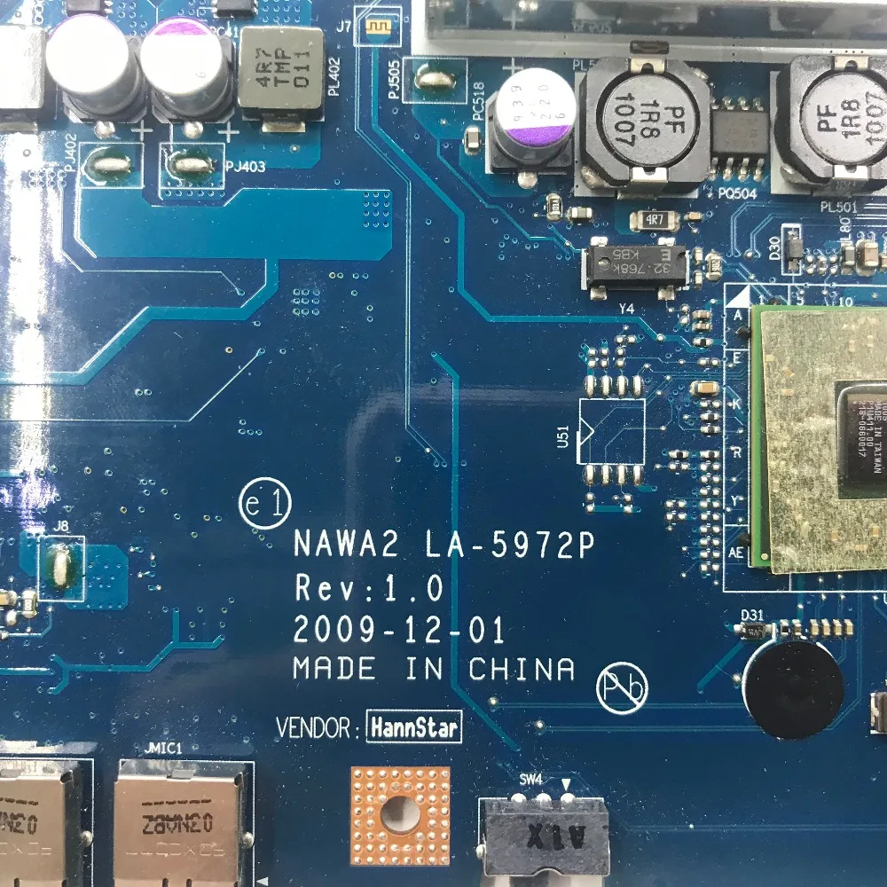 KEFU NAWA2 LA-5972P для lenovo G555 ноутбук G555 материнская плата для ноутбука NAWA2 LA-5972P материнская плата DDR2 тест mothebroard