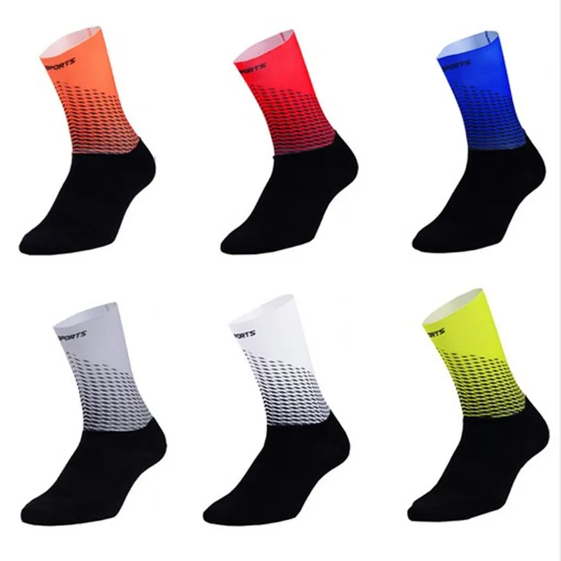 2019 neue противоскользящие Radfahren Socken Männer Frauen Интегральная формовка