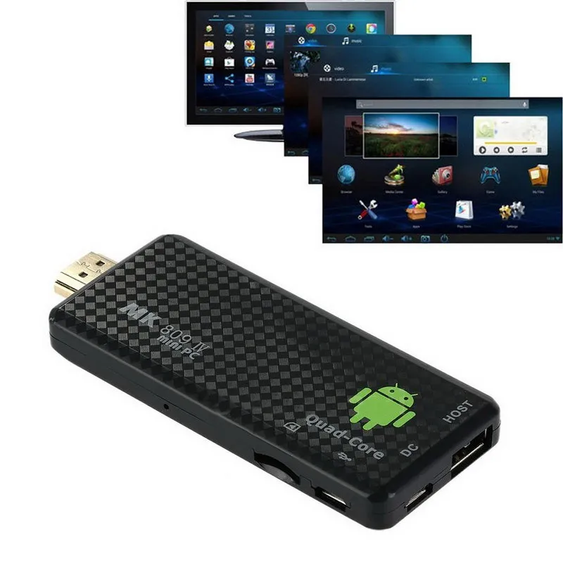 Full HD 1080P 8G MK809IV Android TV Stick Smart ключ для 5 1 Box Mini PC 3D медиаплеер Quad Core|tv dongle|smart tv dongletv stick |