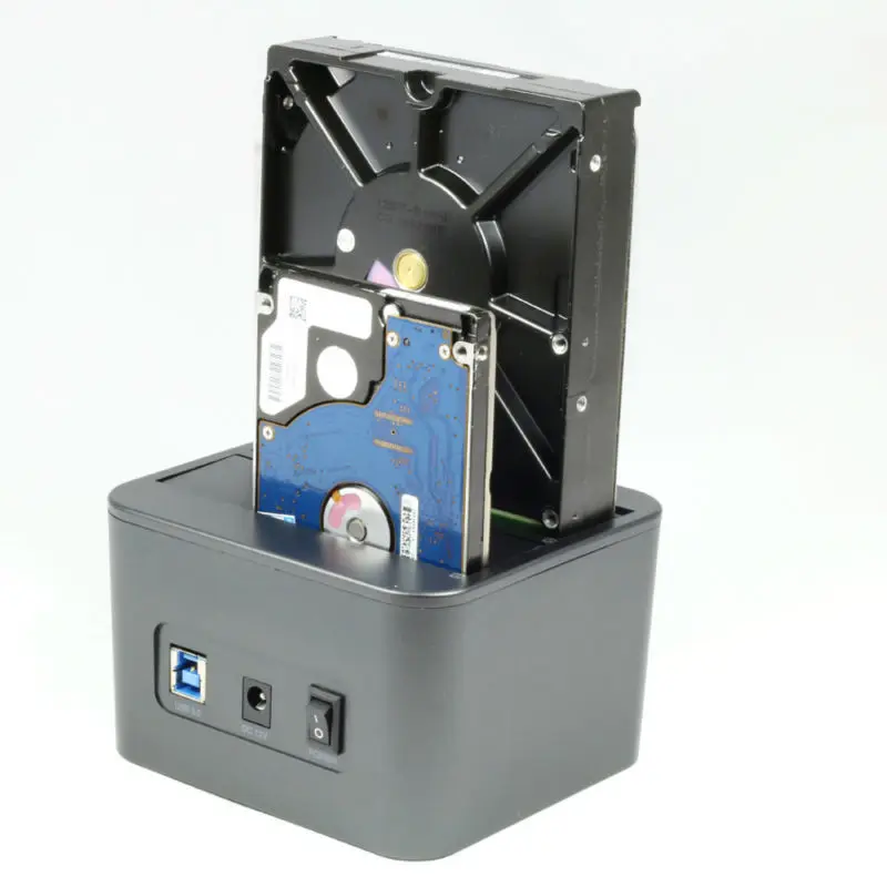 Двойной док станция для HDD USB 3.0 SATA жесткий диск Док внешний 2.5 3.5 дюйма до 6 ТБ|hard drive