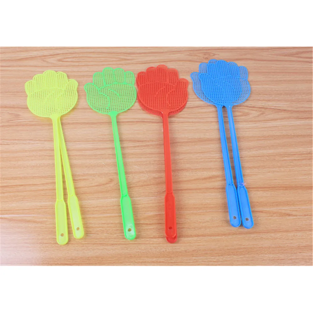 1PCS Plastic Pest Control Mosquito Bug Hand Pattern Fly Swatter Flyswatter Killer Tools Reject Insect Swatters | Дом и сад