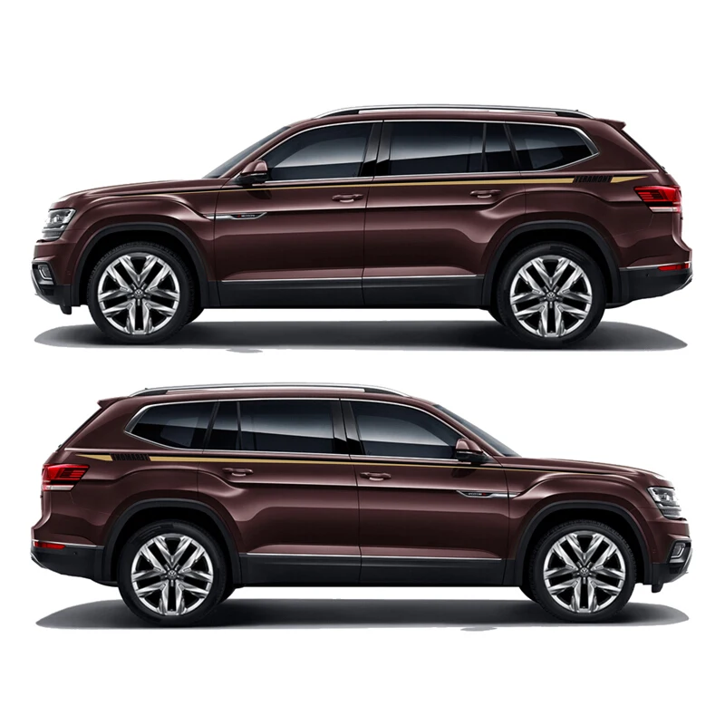 

World Datong Car Styling Sport Car Sticker for Volkswagen Teramont Car Accessories and Decals Auto Sticker