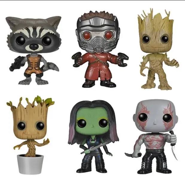 Funko POP аниме стражи галактики 2 Коллекция экшн фигурка из фильма игрушки для детей
