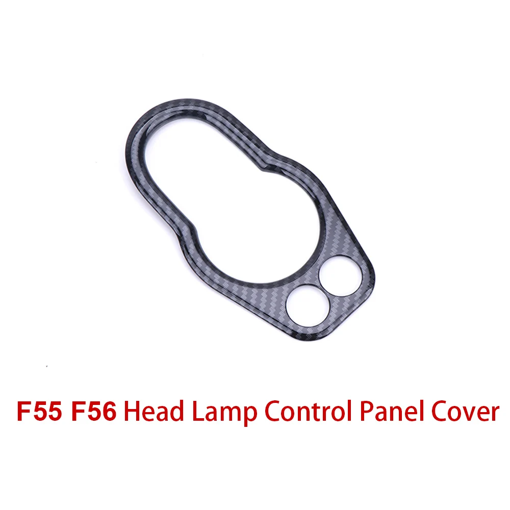 F56 H.Lamp Panel Для MINI Cooper хэтчбек F56 полностью внутренняя наклейка из углеродного волокна наклейка крышка ручка вентиляционная консоль панель Корпус чехол Аксессуары - Название цвета: F56 H.Lamp Panel