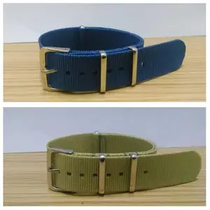 Ремешок для наручных часов, тканевый браслет с камбоджийской полосой, с пряжкой, 182022 см