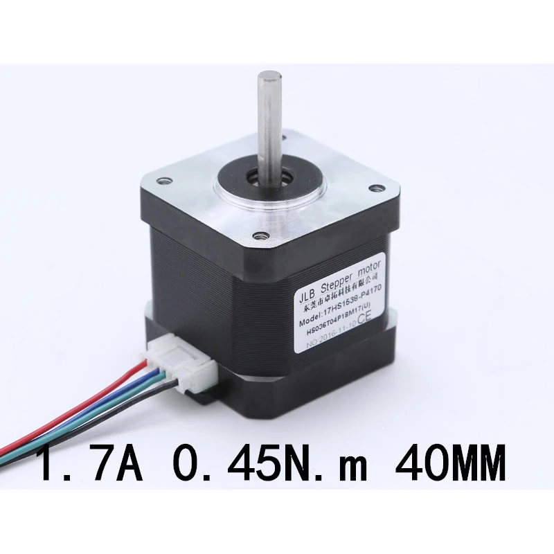 42 шаговый двигатель/1.7A 0. 45нм/42BYGH40/12V/гравировальный станок/шагового привода/3D