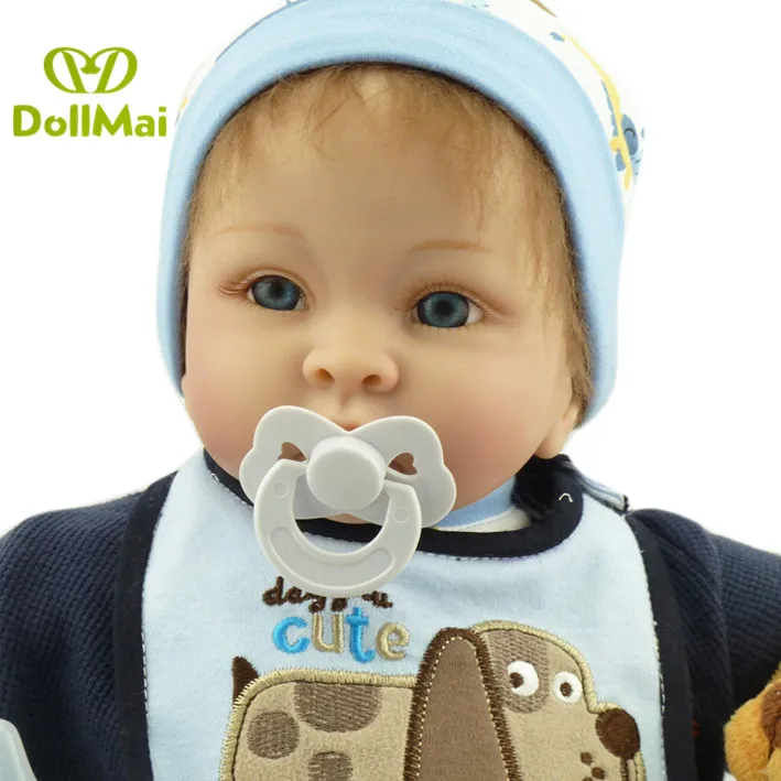 Reborn baby dolls 22 дюйма 55 см реалистичные куклы новорожденных детей мальчиков