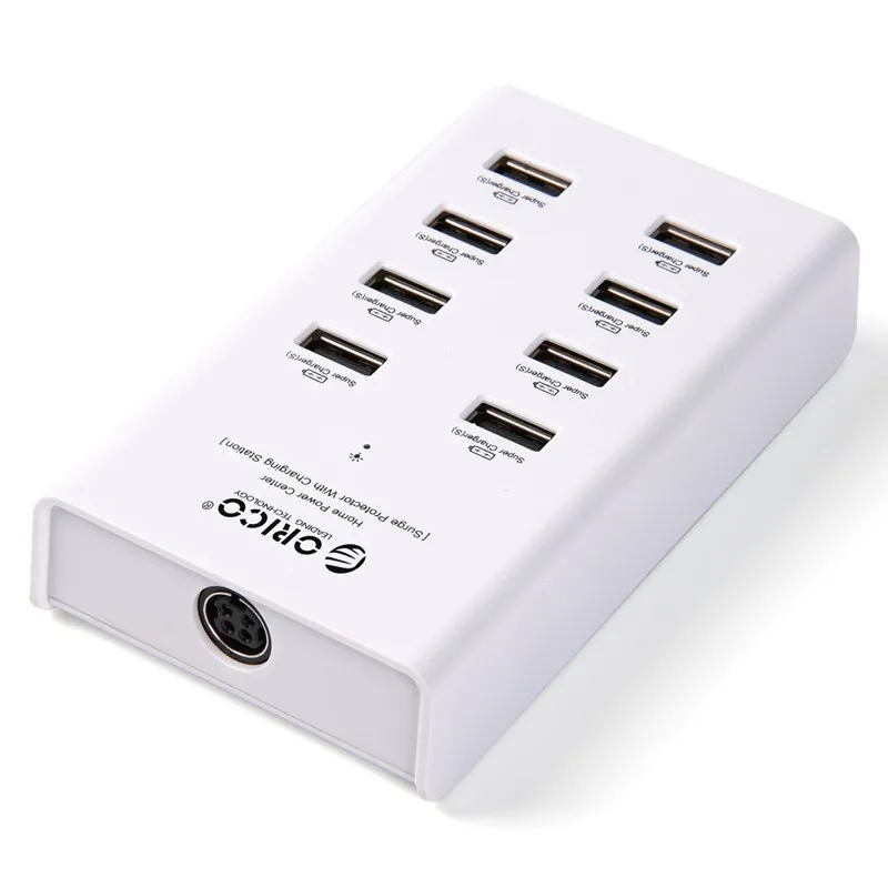 ORICO USB зарядное устройство 96 Вт 8 портов настольное умное для планшетного телефона