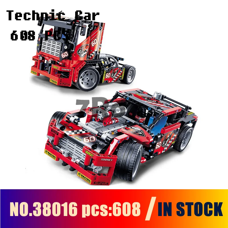 Совместимость с 42041 модели строительные игрушки 608 38016 шт. 2in1 техника Стайлинг