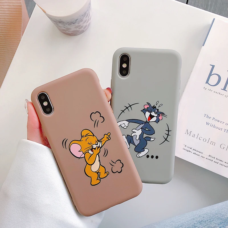 Чехлы для телефонов Huawei P10 P20 P30 Pro Nova 3 4 3i мягкий чехол с милым мультяшным котом и мышкой для Honor 9 10 8X Mate 10 20 Pro