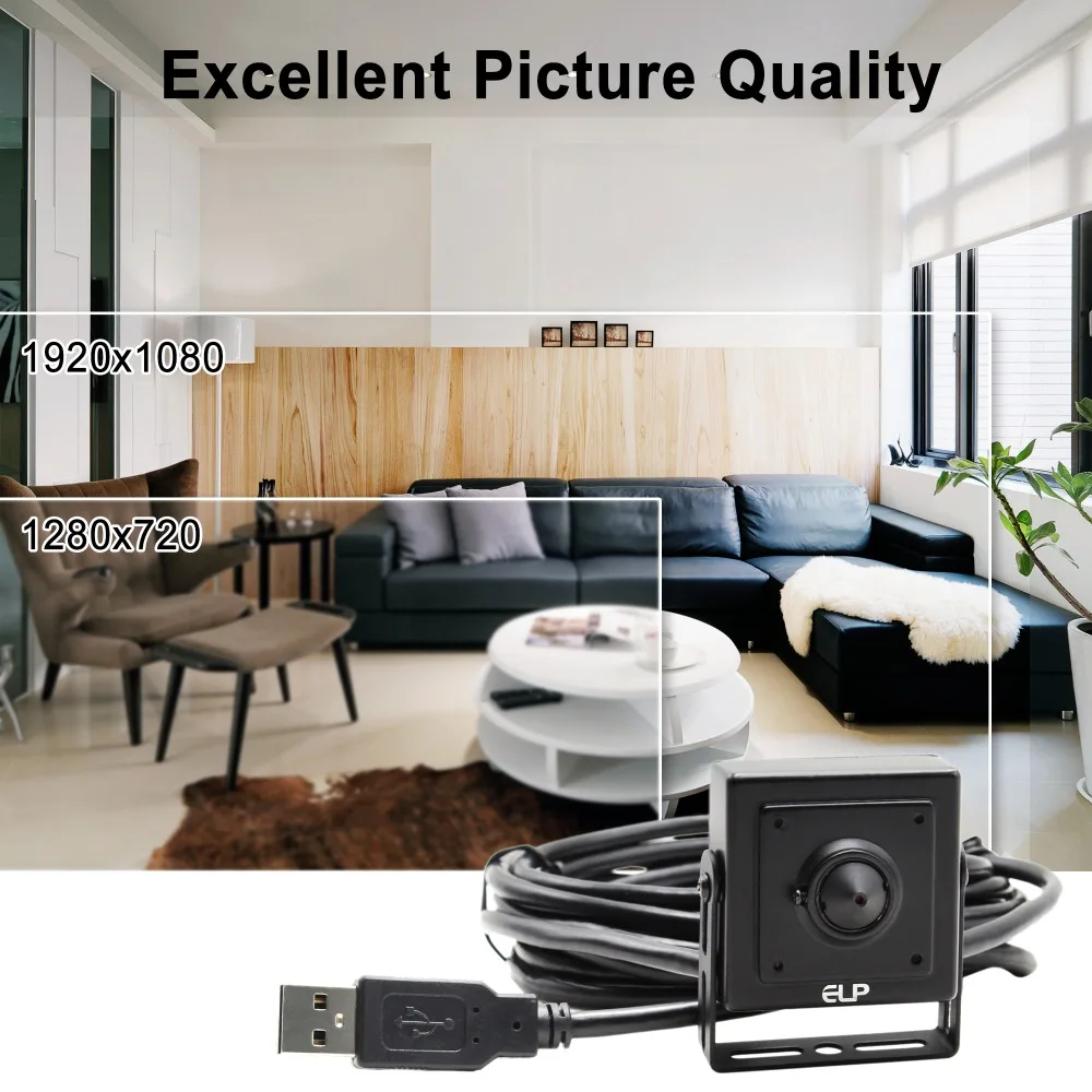 Usb-камера видеонаблюдения Sony IMX322/IMX323 с датчиком H.264 MJPEG 30 кадров в секунду 1920*1080 CMOS