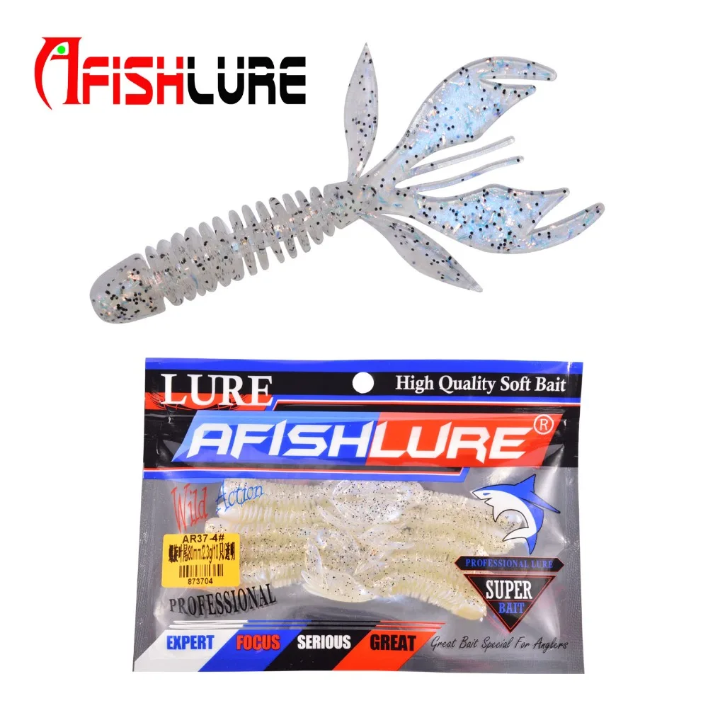 

Soft Lure 80mm2.3g Leaf Tail Soft Worm Silicone Baits Fishing Swimbait Fishing Grub Plastic Lures Trout Lure AR37