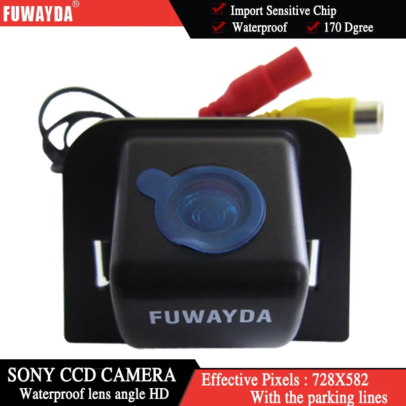 FUWAYDA парковочная помощь SONYCCD HD Автомобильная камера заднего вида цвета ночного
